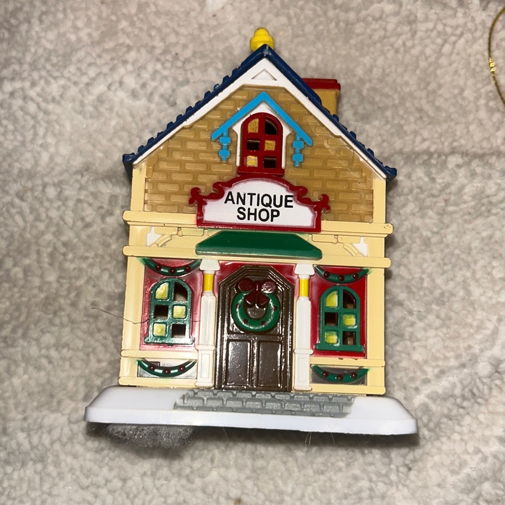 Vintage cobblestone antique shop for small villages
